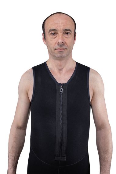 Гидрокостюм AquaTeam Дайвинг 5 мм Черно-синий