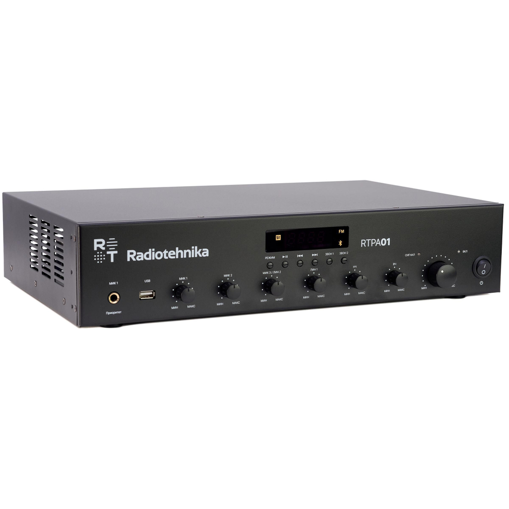 Микшер-усилитель Radiotehnika RTPA01 Black