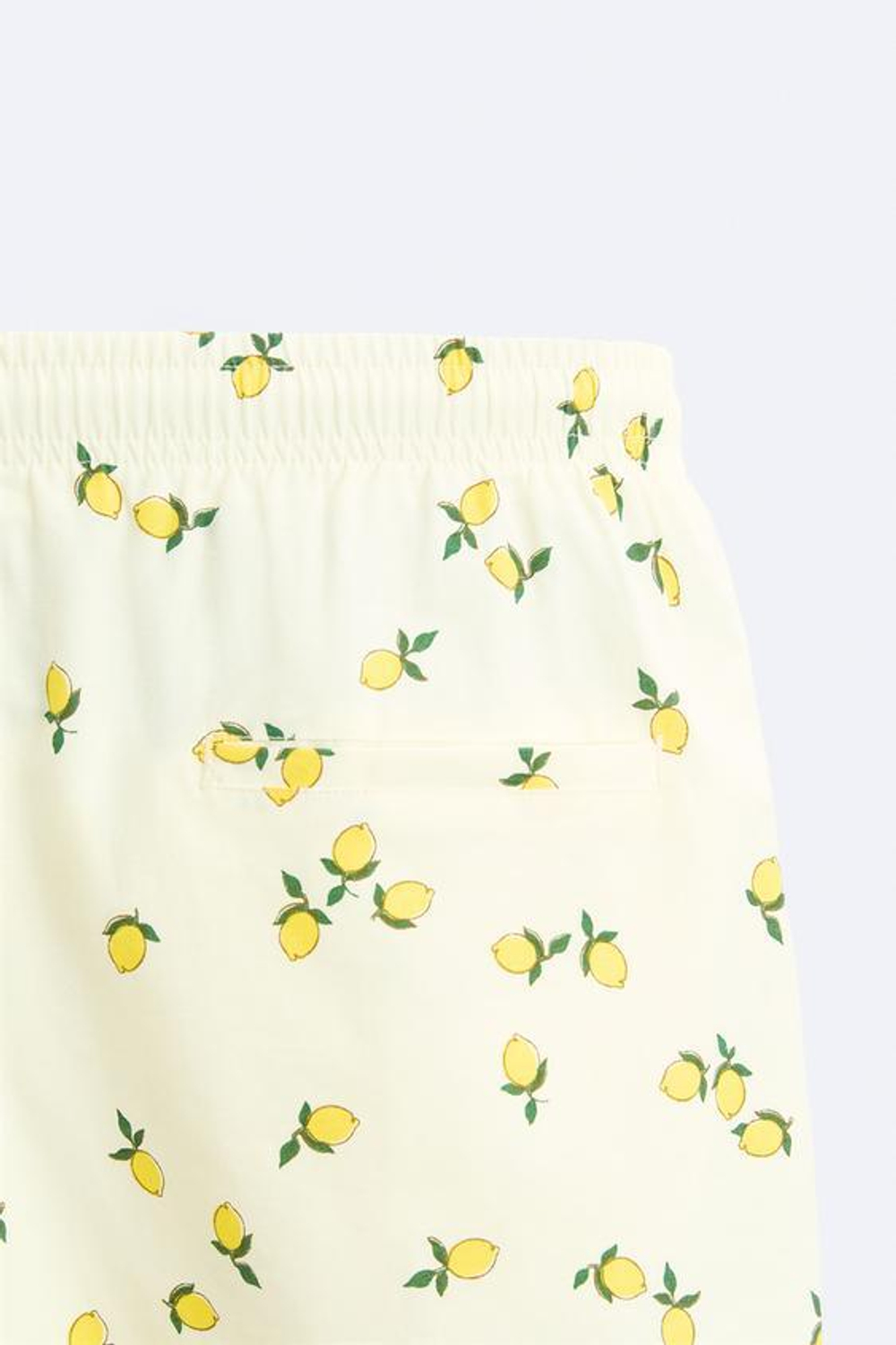 ZARA ПЛАВКИ С ПРИНТОМ «ЛИМОНЫ», ЛИМОННО-ЖЕЛТЫЙ