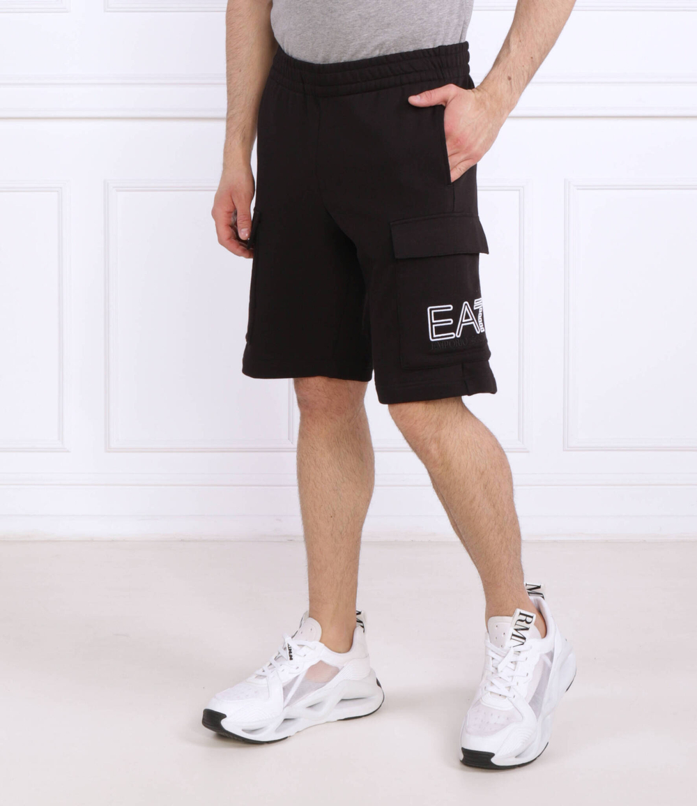 Шорты EA7 - черный(3RUS51 PJEQZ)