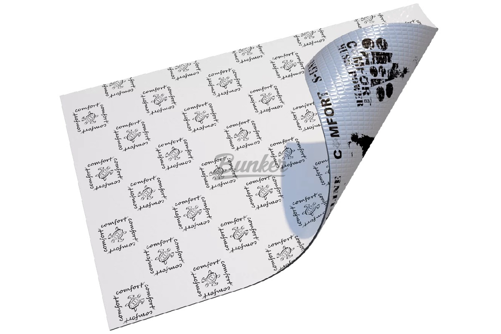 Виброизоляция Comfort Mat S2 (Silver 2мм) 0.5х0.7м