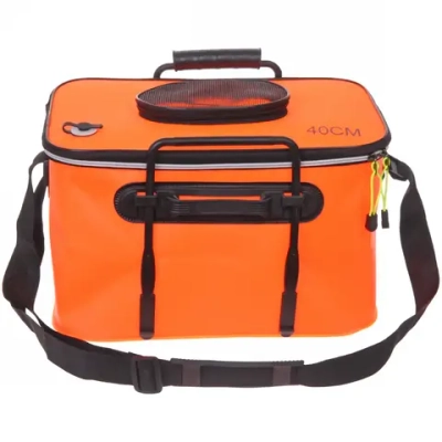 Ведро складное туристическое с крышкой 28л 25*40*26см