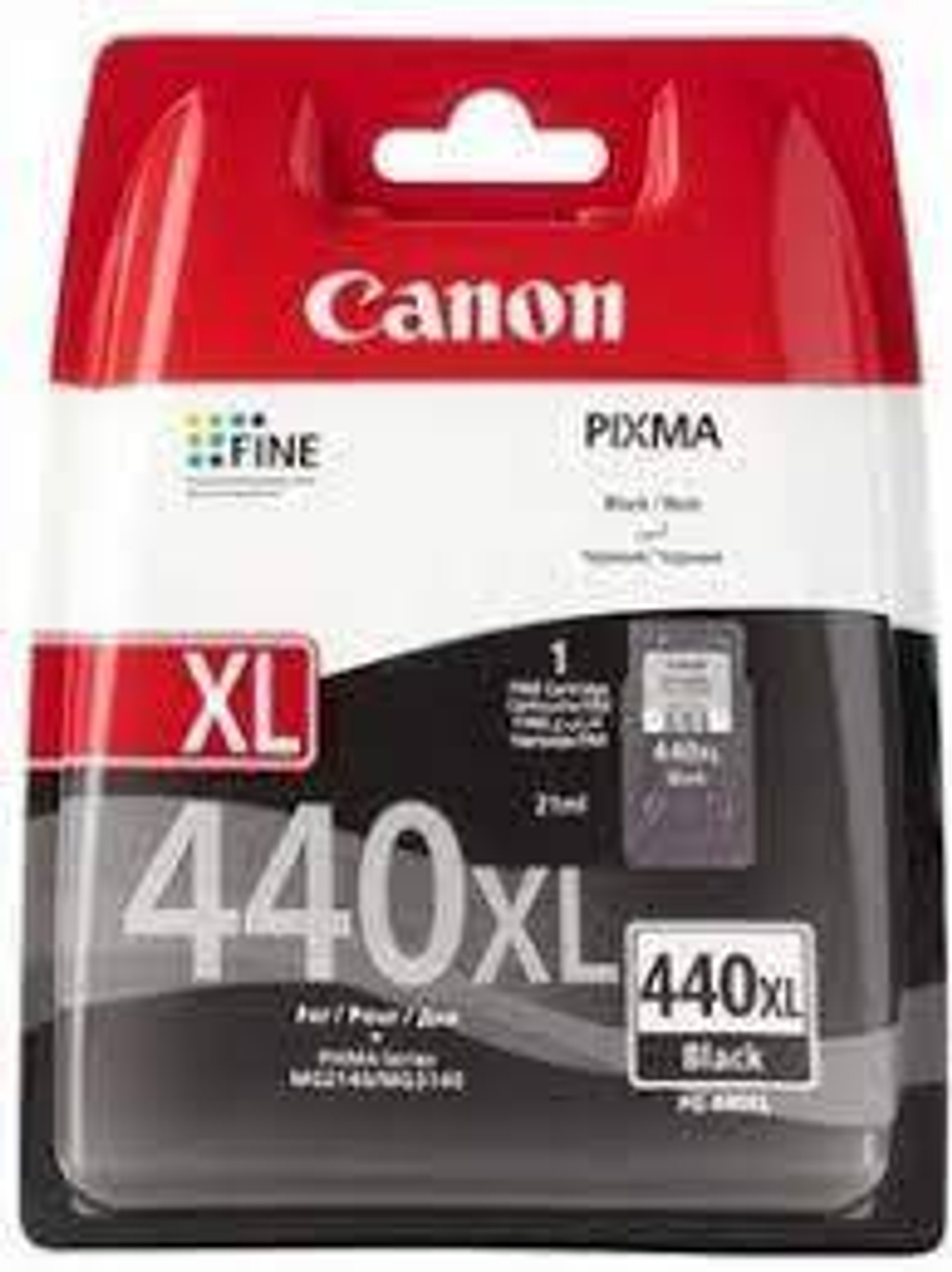 Картридж CANON PG-440XL чёрный, увеличенной емкости