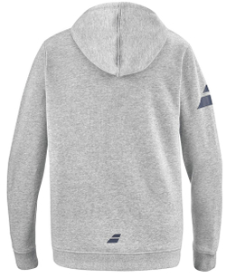 Детская теннисная толстовка Babolat Exercise Hood Sweat Jr - Gray
