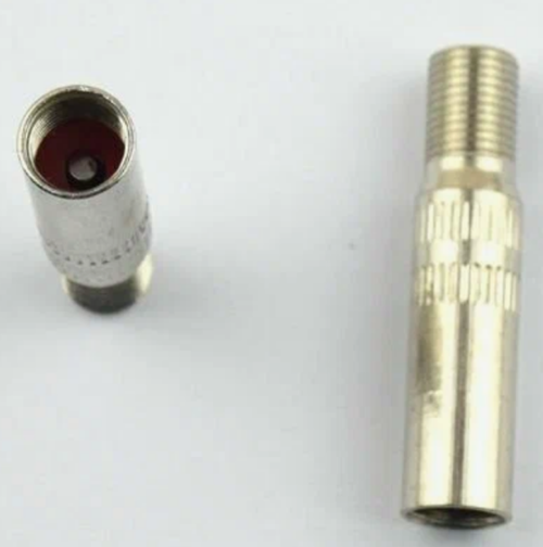 Удлинитель ниппеля серебро, длина 40 мм, диаметр: 0,9 cм