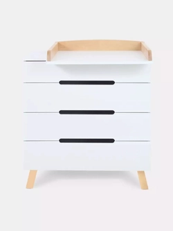 Комод пеленальный Rant Indy Pro 800/4 Cloud White