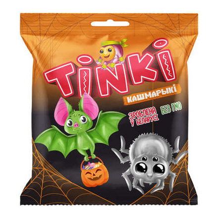 Мармелад жевательный TINKI "Кашмарики" 75г. Красный пищевик