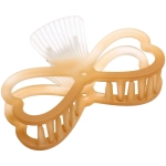 Заколка-краб для волос «Мон Ляруш», бантик, микс 6 цветов, 9,5см (Блистер)