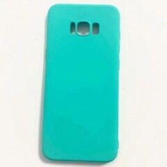Силиконовый чехол Silicone Cover для Samsung Galaxy S8 Plus (Зеленый)