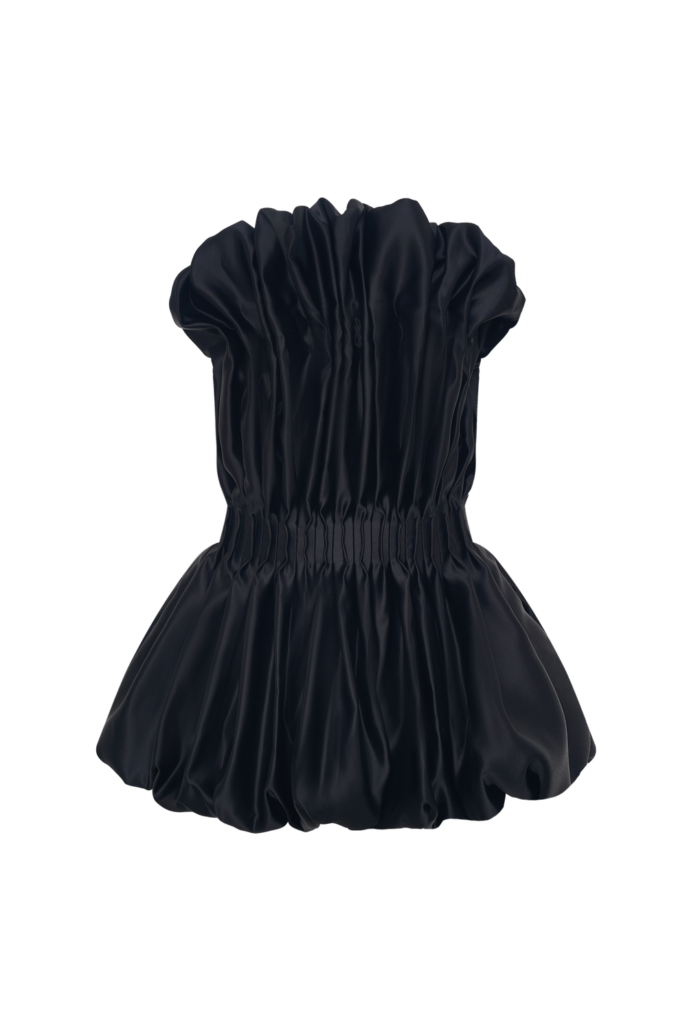 Топ корсетный (Black Truffle), черный