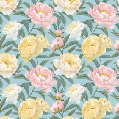 винтажные пионы