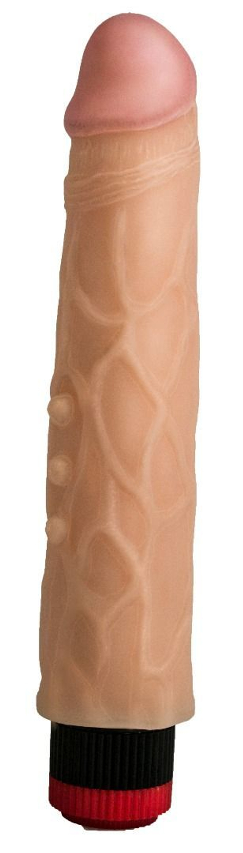 LOVETOY HUMAN COPY 8.2 – реалистичный вибромассажёр из неоскина с мягкой головкой, телесный, 21,6 см