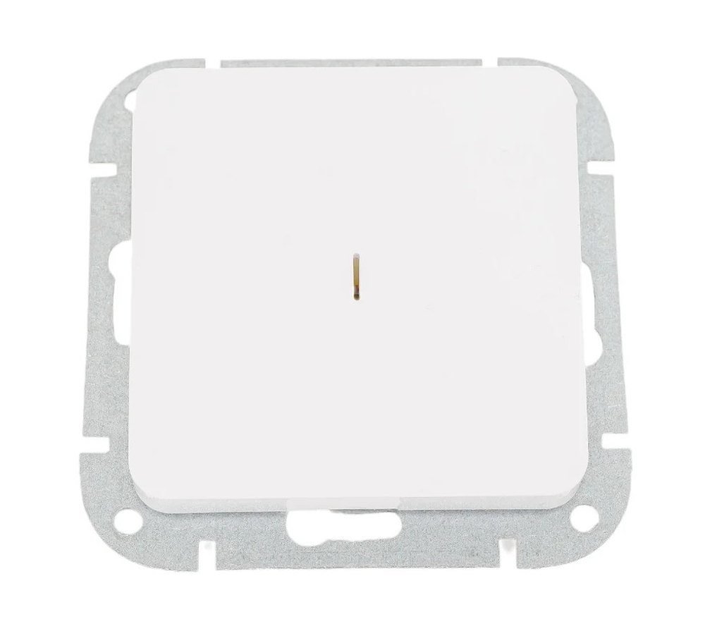 Выключатель 1-кл с индикацией Bylectrica АСТРУМ 10А белый С110-3507