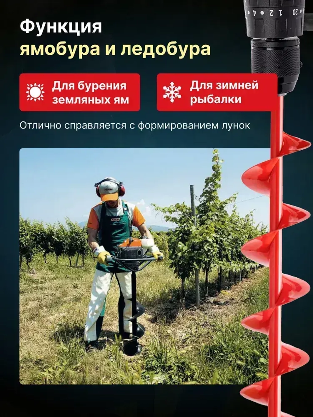 Шуруповерт дрель аккумуляторный бесщеточный ударный DeMak 21В, в кейсе, 2 АКБ 4 а/ч, многофункциональный 120 H/M для сверления, долбления, закручивания, шуруповерт для метала ДеМак, ямобур