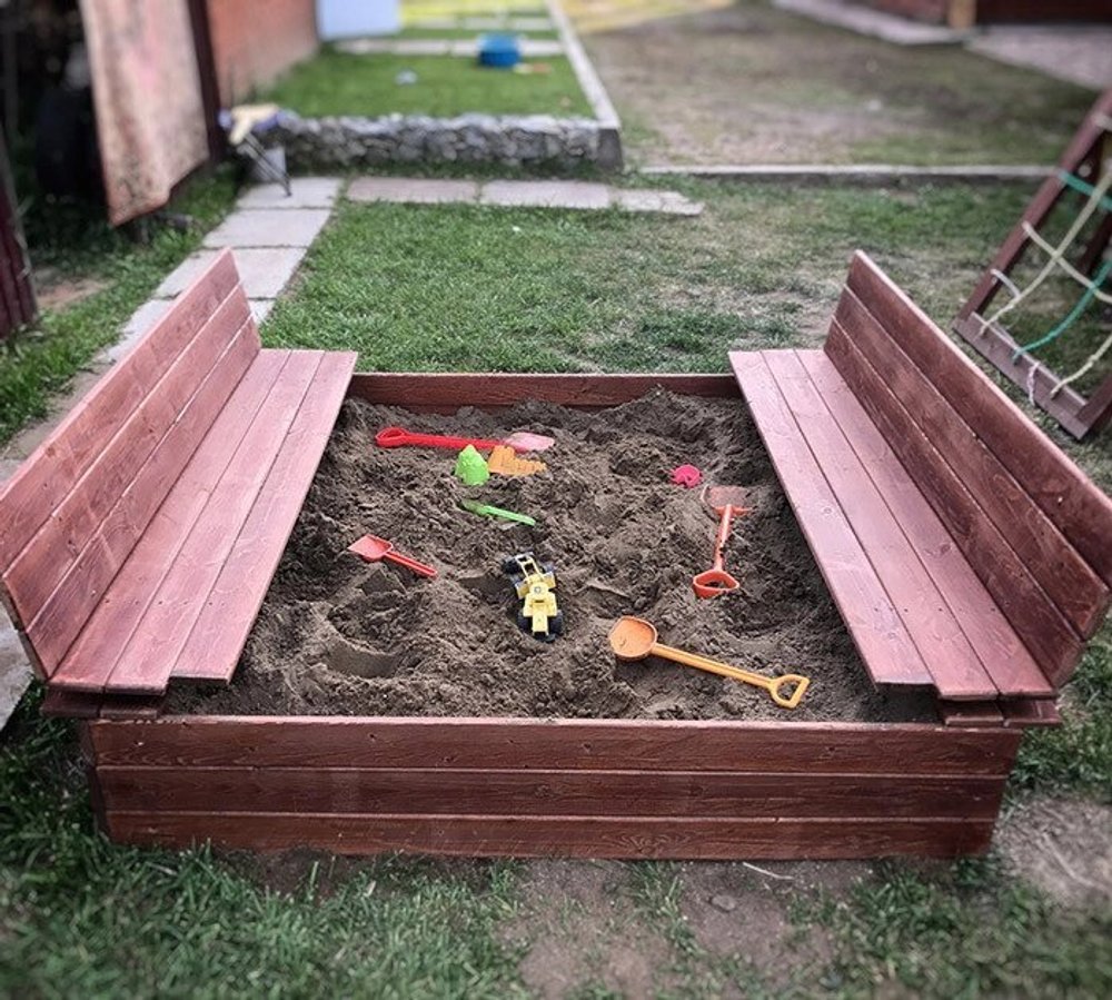 Песочница - трансформер Бабочка