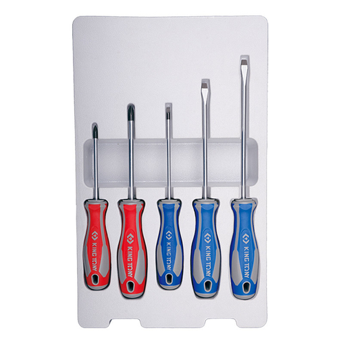 KING TONY (30115MR) Набор отверток (PH, SL) 5 предметов