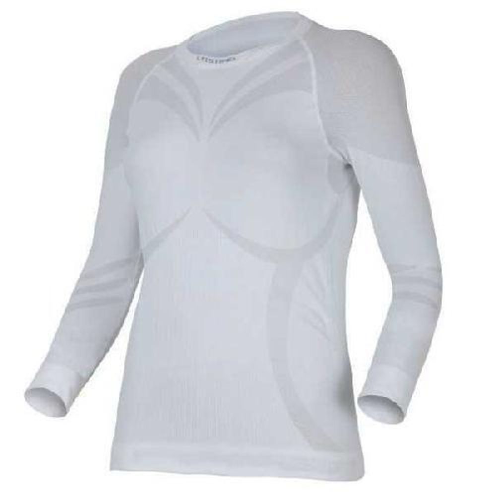 Футболка женская Atala/ дл. рукав/ синтетика/ белый/ L-XL, Atala0101LXL