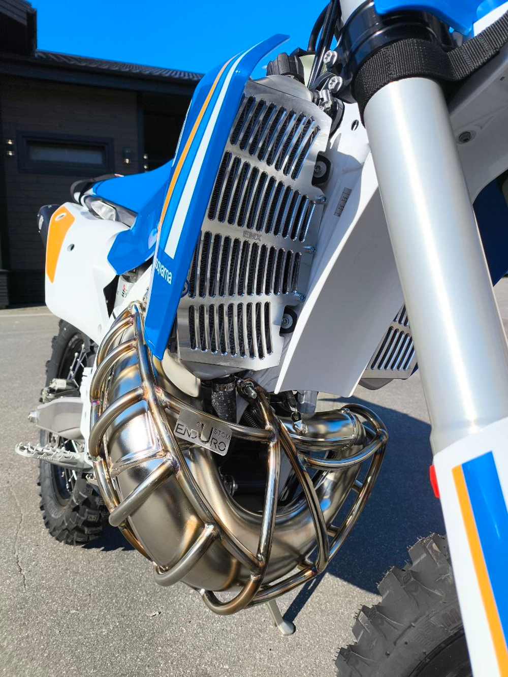 Защита резонатора Custom Enduro (нерж.) KTM tbi
