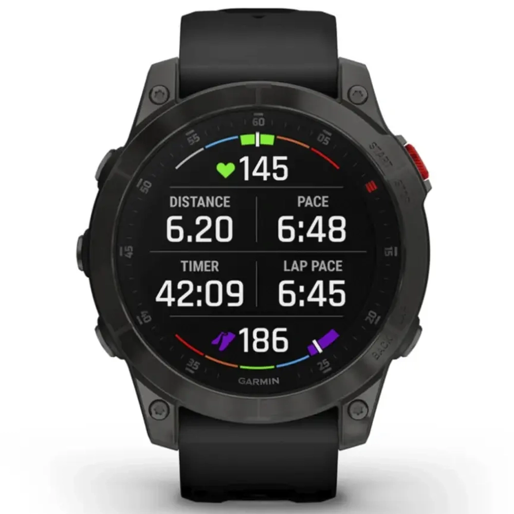 Умные часы Garmin Epix™ Gen 2 (010-02582-10) Sapphire - Black Titanium