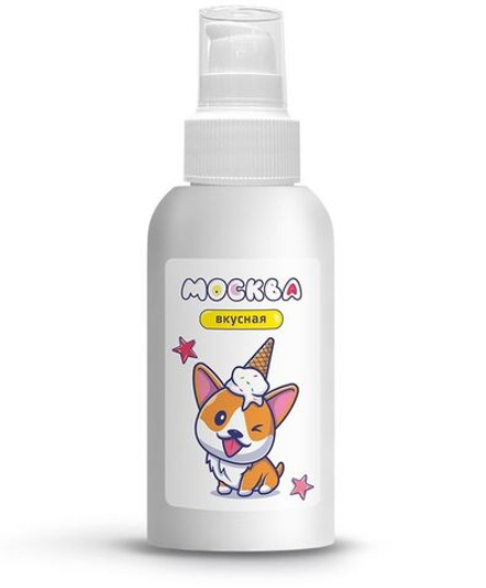 Универсальная смазка с ароматом пломбира  Москва Вкусная  - 100 мл.
