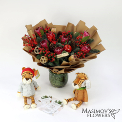 Букет "Зимний лес"