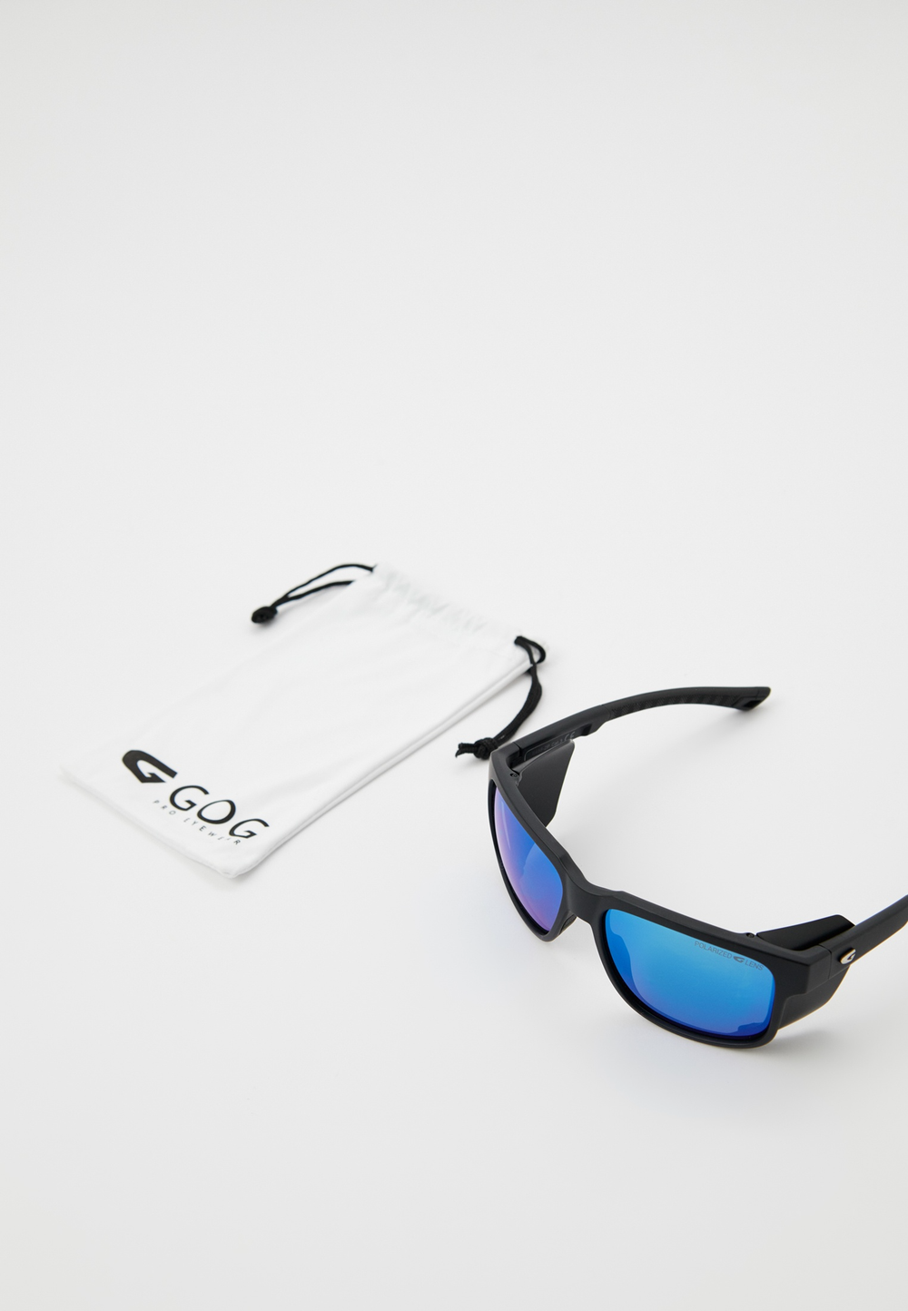 Спортивные очки GOG Makalu / Matt Black / Polarized White-Blue Lens