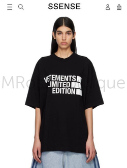 Футболка Vetements премиум класса