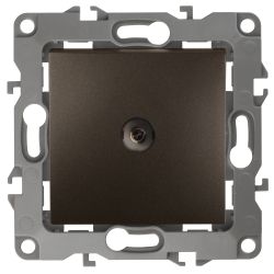 12-3101-13 ЭРА Розетка TV одиночная, IP20, Эра12, бронза