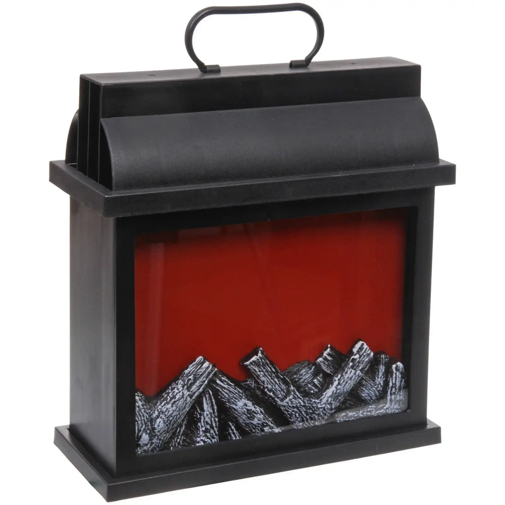 Сувенир с подсветкой «КАМИН - Семейный очаг» 29,8*13*32 см (питание от USB и батареек)