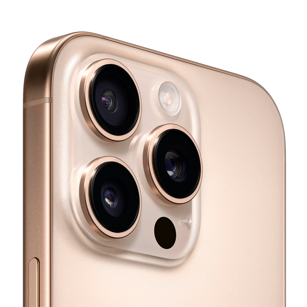 Смартфон Apple iPhone 16 Pro 256GB eSIM, Desert Titanium (Пустынный титановый)