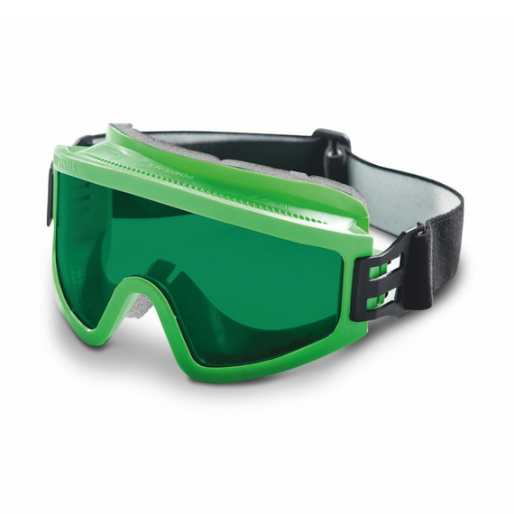 Очки Росомз ЗП2 PANORAMA Strong Glass (3 PC) закрытые, с прямой вентиляцией, тёмно-синий корпус, арт. 34227