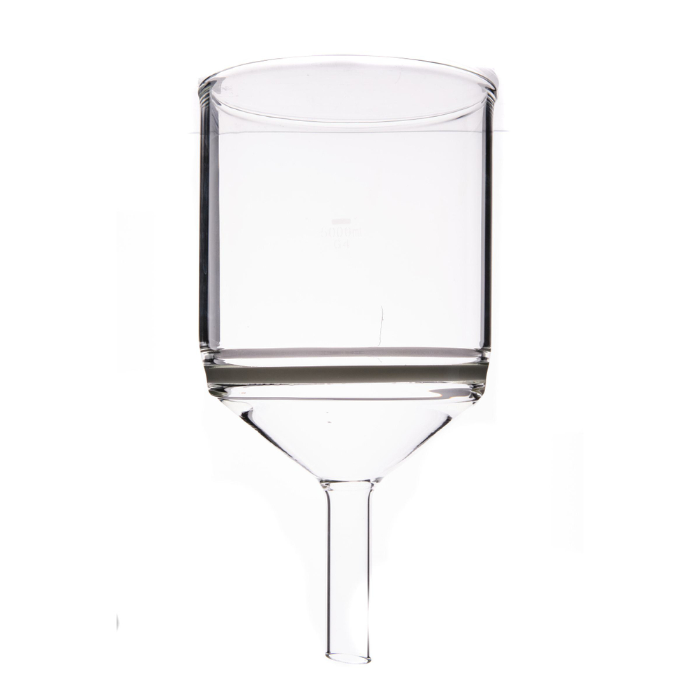 Воронка фильтрующая (Шотта), 5000 мл, D-200 мм, пористость 7-16 мкм