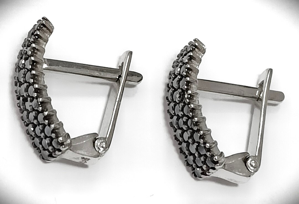 "Эстерелла" - серебряные серьги 925-й пробы