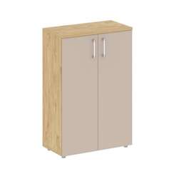 Shift Шкаф средний широкий SK.ST-2.3 Тиквуд Светлый/Капучино 800*420*1207