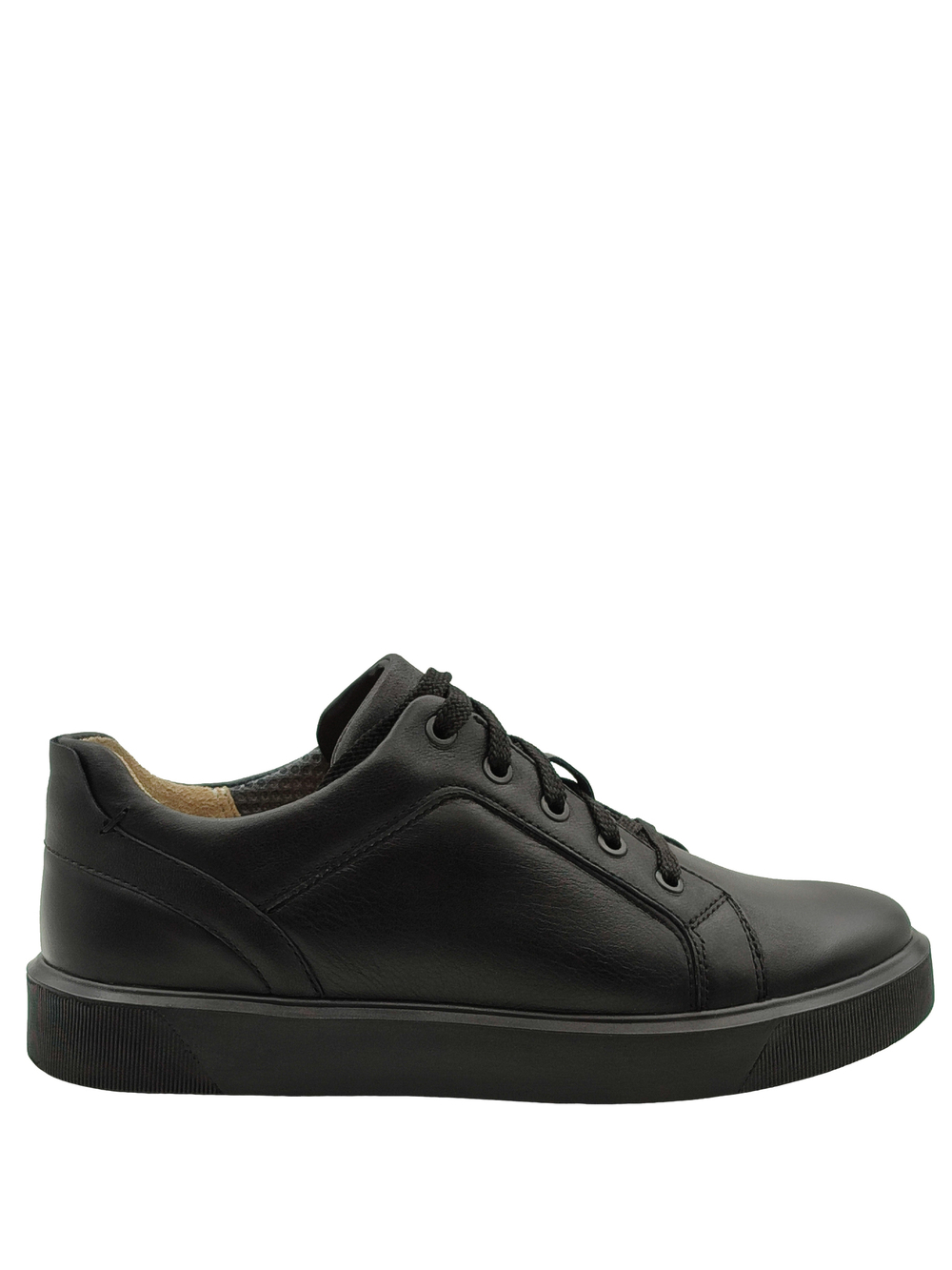 852308 Полуботинки мужские черные