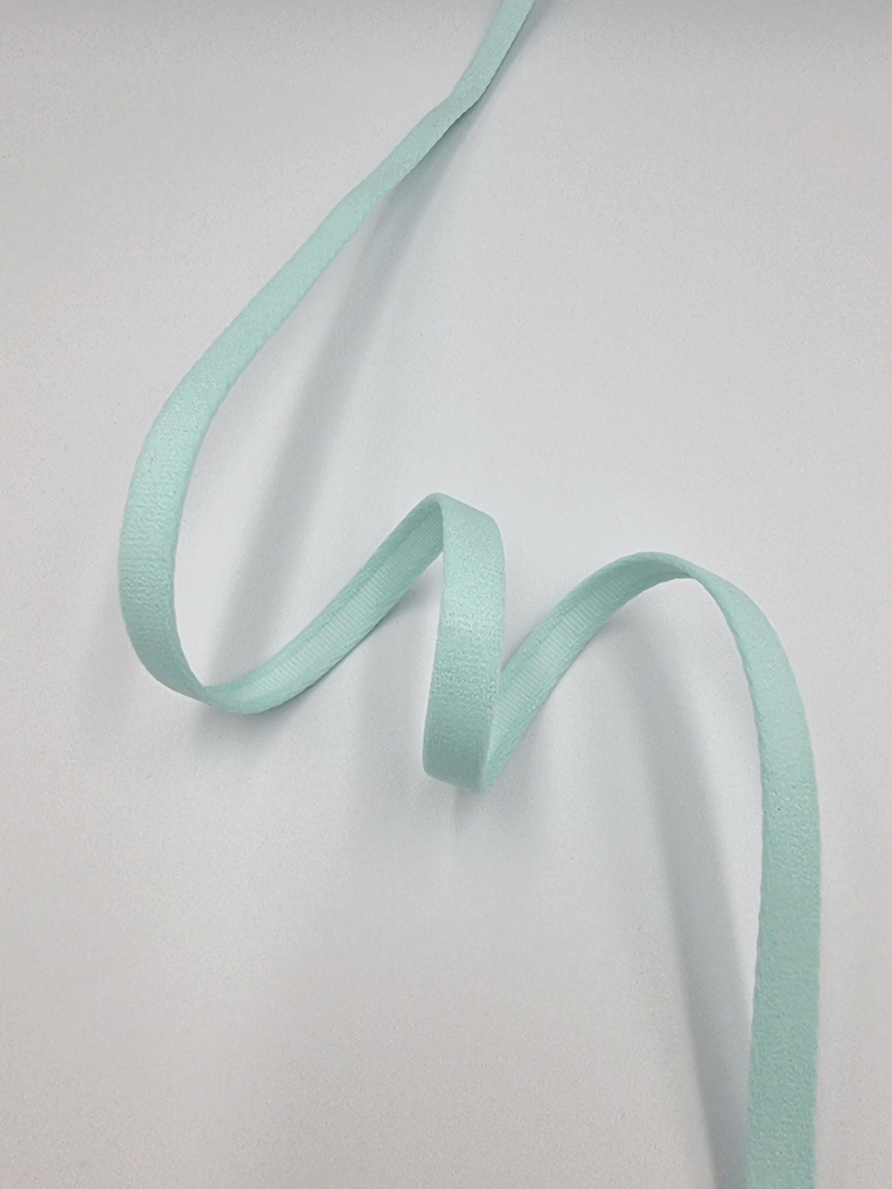 Туннельная лента бесшовная ментол 10 мм ( Pantone 12-5410 TPG)