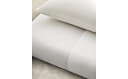 Простыня на резинке Zara Home сатин, хлопок 100%, однотонный, 0056/095