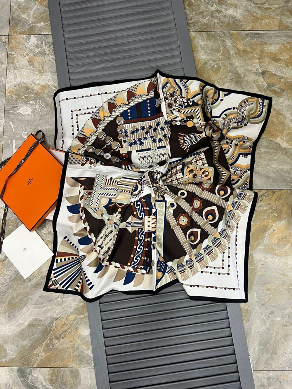 Платок Hermes 90х90 см, арт. 483151968
