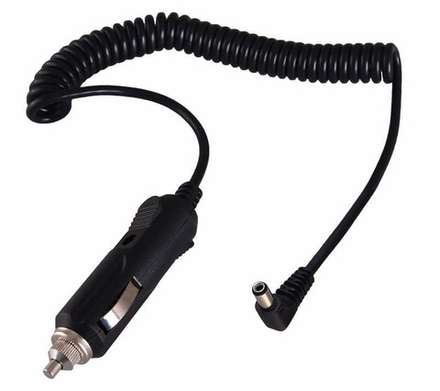 Авто зарядное с кабелем Разъём питания - 1.4мм/3.4мм 1.5-метра витой