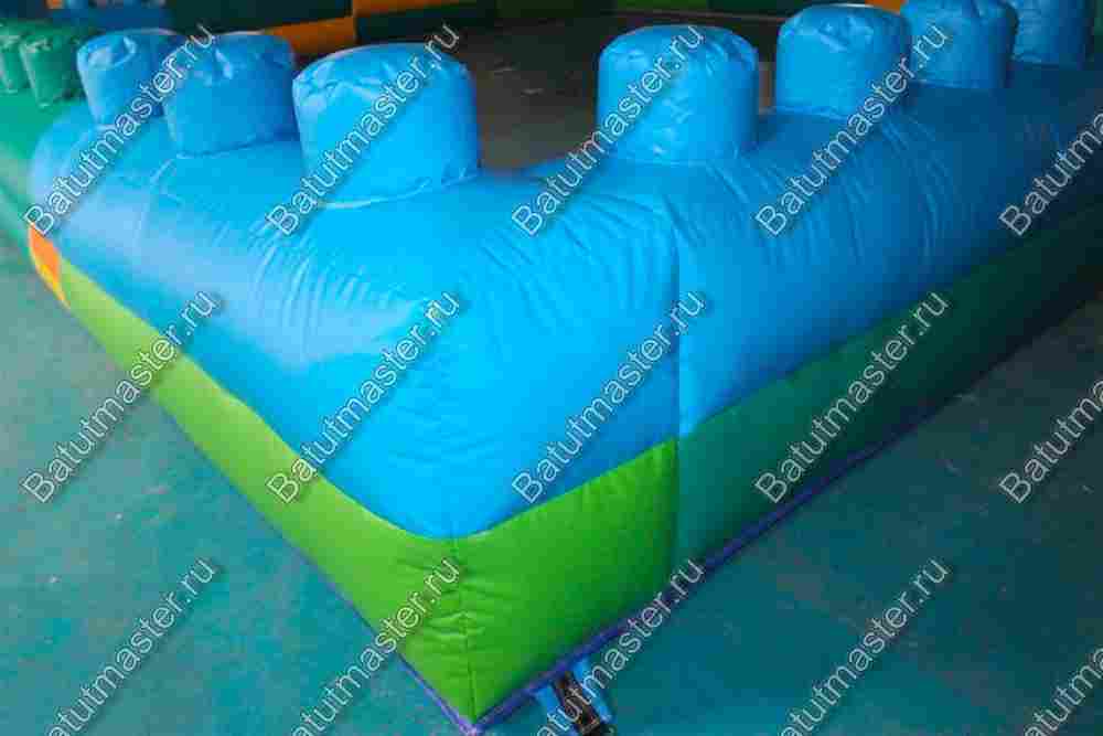 Надувная игровая комната "Лего" размер 5*5*1,5 м