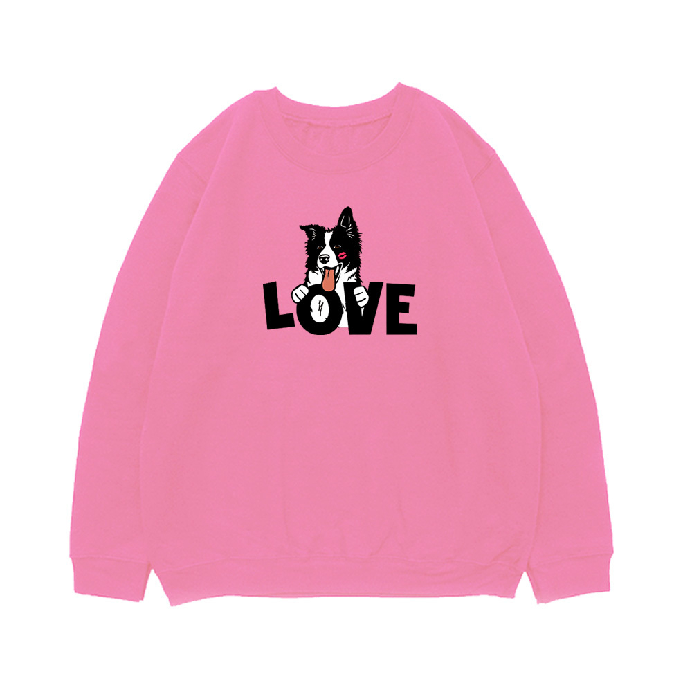 Свитшот "Бордер Колли - LOVE"