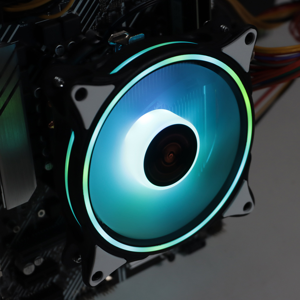 Кулер для CPU TESLA 1040RGB, 1х120мм, 600-1600rpm, 4-pin, Al+Cu, серебристый-черный-белый/RGB, 51.3CFM, 25.1дБ, 4-PIPE(прямой контакт), TDP 155Вт, INTEL 1700/1200/115x/775/1366, AMD AM5/AM4/AM3(+)/AM2(+)/FM2(+)/FM1/754/940/939 (TSL-1040PWM-RGB)