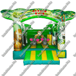 Коммерческий надувной батут "Национальный парк" 4*4*3 м