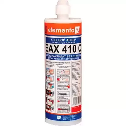 Химический клеевой анкер EAX 410 C Elementa