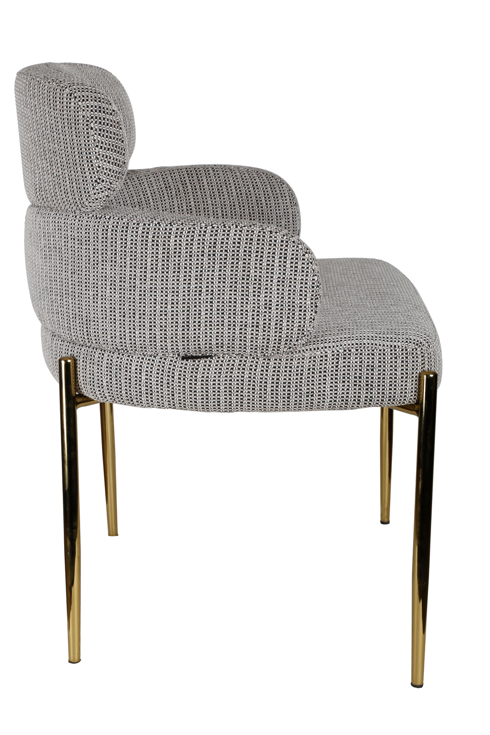 Стул обеденный Ist Casa Романи, черно-белый, золото