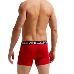 Мужские трусы боксеры красные GAUVINE 3011