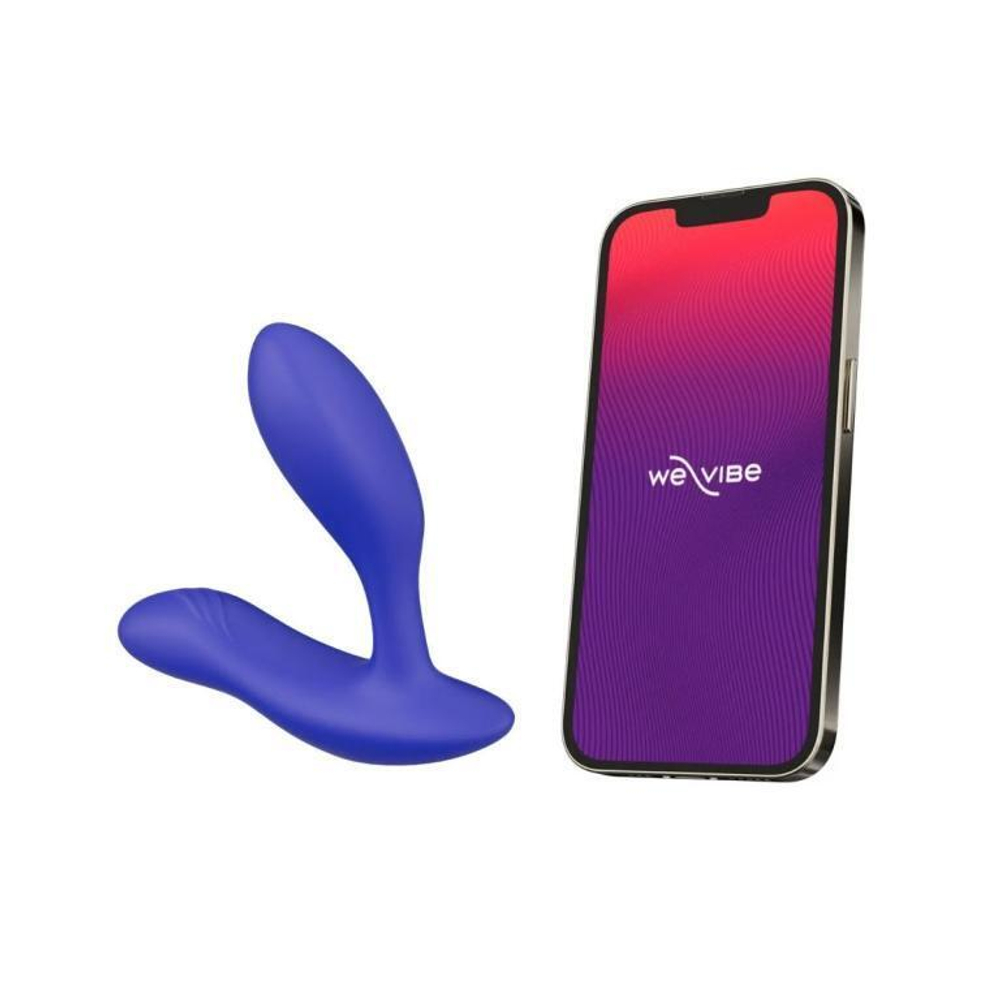 Превосходный анальный стимулятор We-Vibe Vector+ (синий)