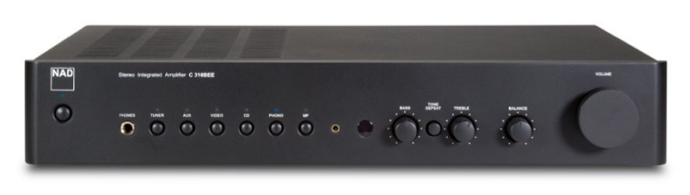 Интегральный усилитель NAD C316BEE V2, черный