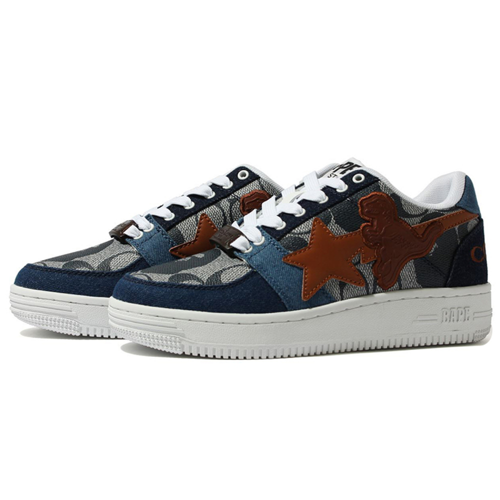 Кроссовки COACH/ x A BATHING APE Bape STA, 1H74-191-901