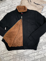 Кардиган с мехом Kiton